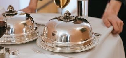 fine dining service training manual
